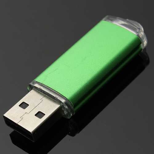 5 x 128MB USB 2.0 Flash Drive Candy Green Memory Storage Thumb U Disk