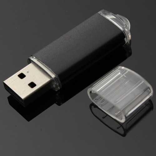 5 x 128MB USB 2.0 Flash Drive Candy Black Memory Storage Thumb U Disk