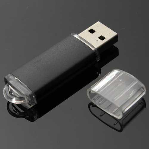 5 x 128MB USB 2.0 Flash Drive Candy Black Memory Storage Thumb U Disk
