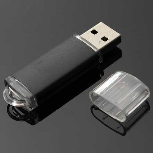 10 x 128MB USB 2.0 Flash Drive Candy Black Memory Storage Thumb U Disk