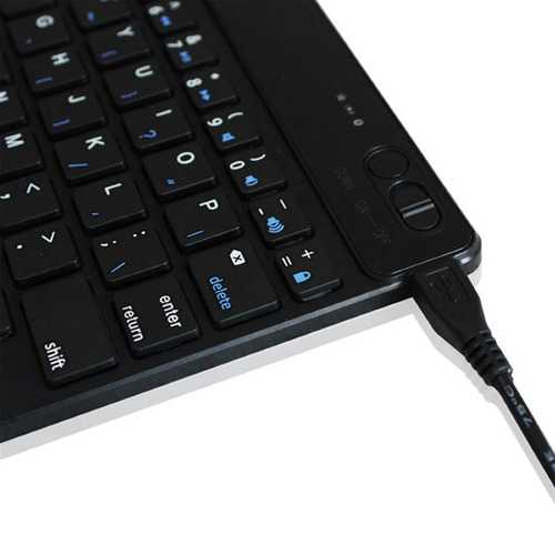 Leasun LS-BK992B Ultra Thin 7 Inch Bluetooth Keyboard For Phone Tablet