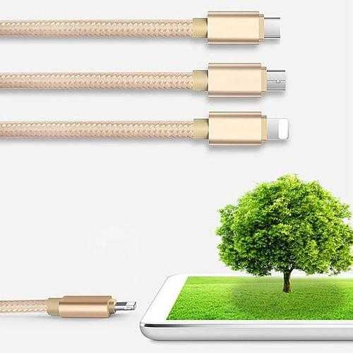 Multi-Phone 3-in-1 Master Charging Cable