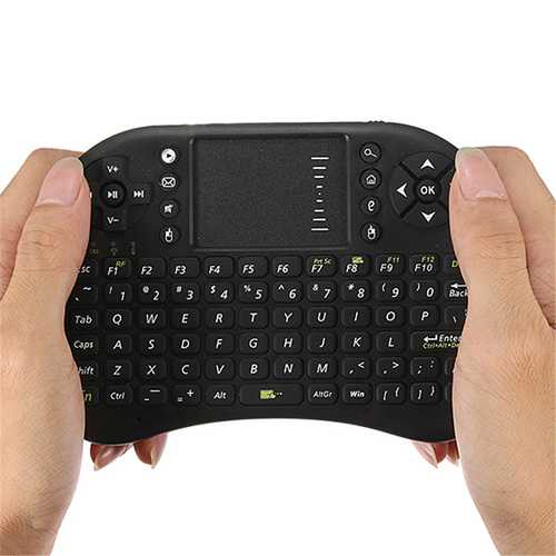 2.4G Mini Wireless Keyboard Air Mouse with Touchpad for PC Android TV HTPC