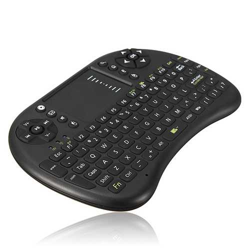 2.4G Mini Wireless Keyboard Air Mouse with Touchpad for PC Android TV HTPC