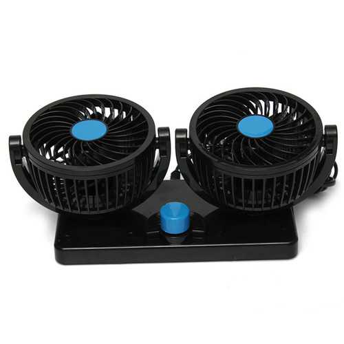 12V 360 Degree All Round Mini Air Cooling Fan adjustable Portable Cooler Summer