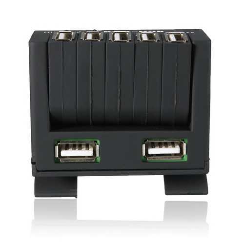 High Speed 7 Ports USB 2.0 External Hub Adapter for PC Laptop Notebook