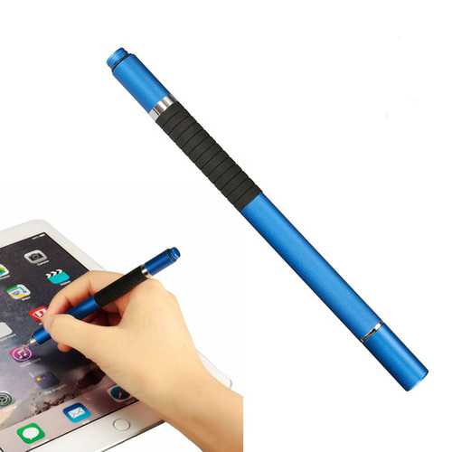 2 in 1 Capacitive Touch Screen Stylus Ballpoint Pen For Tablet Cell Phone