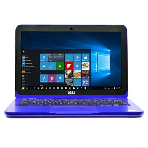 Dell Inspiron 11 Celeron N3060 Dual-Core 1.6GHz 4GB 32GB eMMC 11.6 LED Laptop W10H w/HD Webcam (Bali Blue) - B