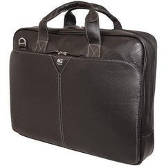 Mobile Edge(R) MEBCL1 16" Deluxe Leather Notebook Briefcase