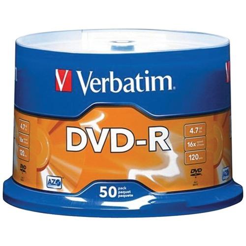 Verbatim(R) 95101 4.7GB DVD-Rs (50-ct Spindle)