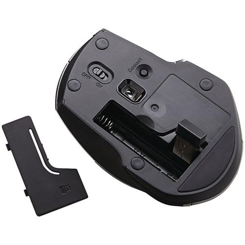 Verbatim(R) 98621 Wireless Notebook 6-Button Deluxe Blue LED Mouse (Graphite)