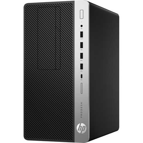 HP ProDesk 600 G3 2NK07US Micro Tower Desktop PC - Intel Pentium G4400 3.3 GHz Dual-Core Processor - 8 GB DDR4 SDRAM - 500 GB Hard Drive - Windows 7 Professional 64-bit Edition/ Upgrade Windows 10 Professional 64-bit Edition