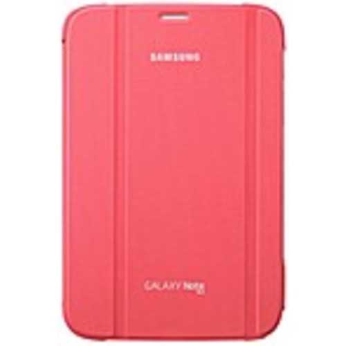 Samsung Carrying Case (Book Fold) for 8 Tablet - Pink - Synthetic Leather - 8.3 Height x 5.4 Width x 0.6 Depth