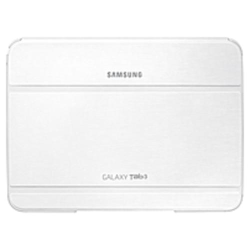Samsung Carrying Case (Book Fold) for 10.1 Tablet - White - Synthetic Leather - 7 Height x 9.7 Width x 0.5 Depth
