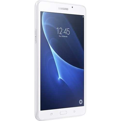 Samsung Galaxy Tab A SM-T280 Tablet - 7 - 1.50 GB Quad-core (4 Core) 1.30 GHz - 8 GB - Android 5.1 Lollipop - 1280 x 800 - Plane to Line (PLS) Switching - White - 16:10 Aspect Ratio - microSD Memory Card Supported - Wireless LAN - Bluetooth - Acceleromet